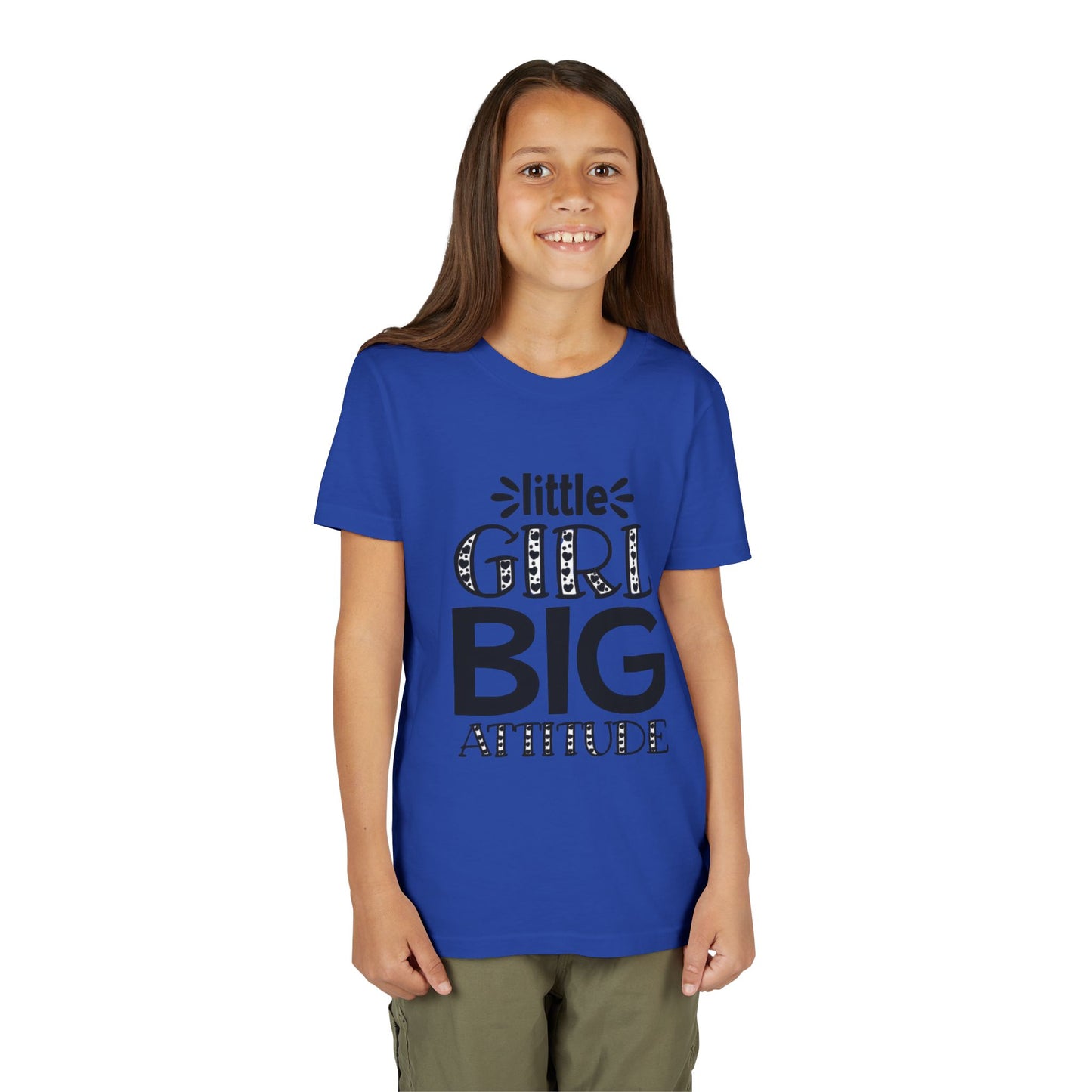 Little Girl Big Attitude Youth Tee