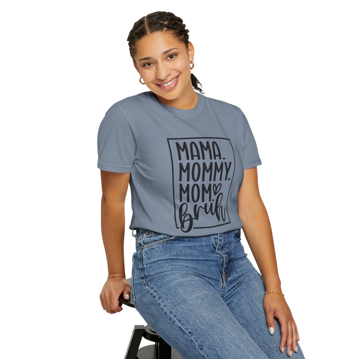 Mommy Mom Bruh T-Shirt — Funny Mama Mom Graphic Tee for New Moms & Mothers' Day