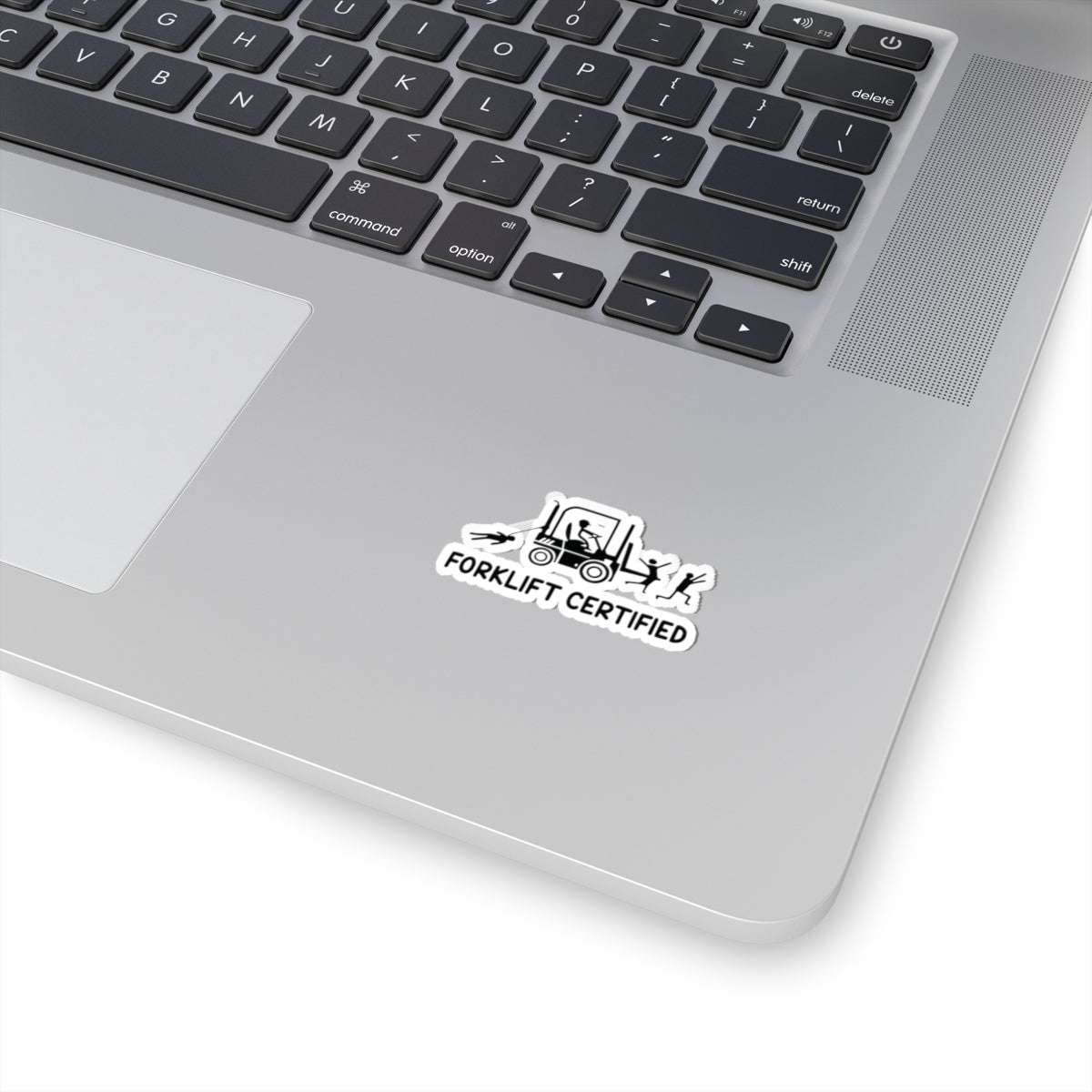 Forklift Certified Sticker | Kiss-Cut Vinyl Decal