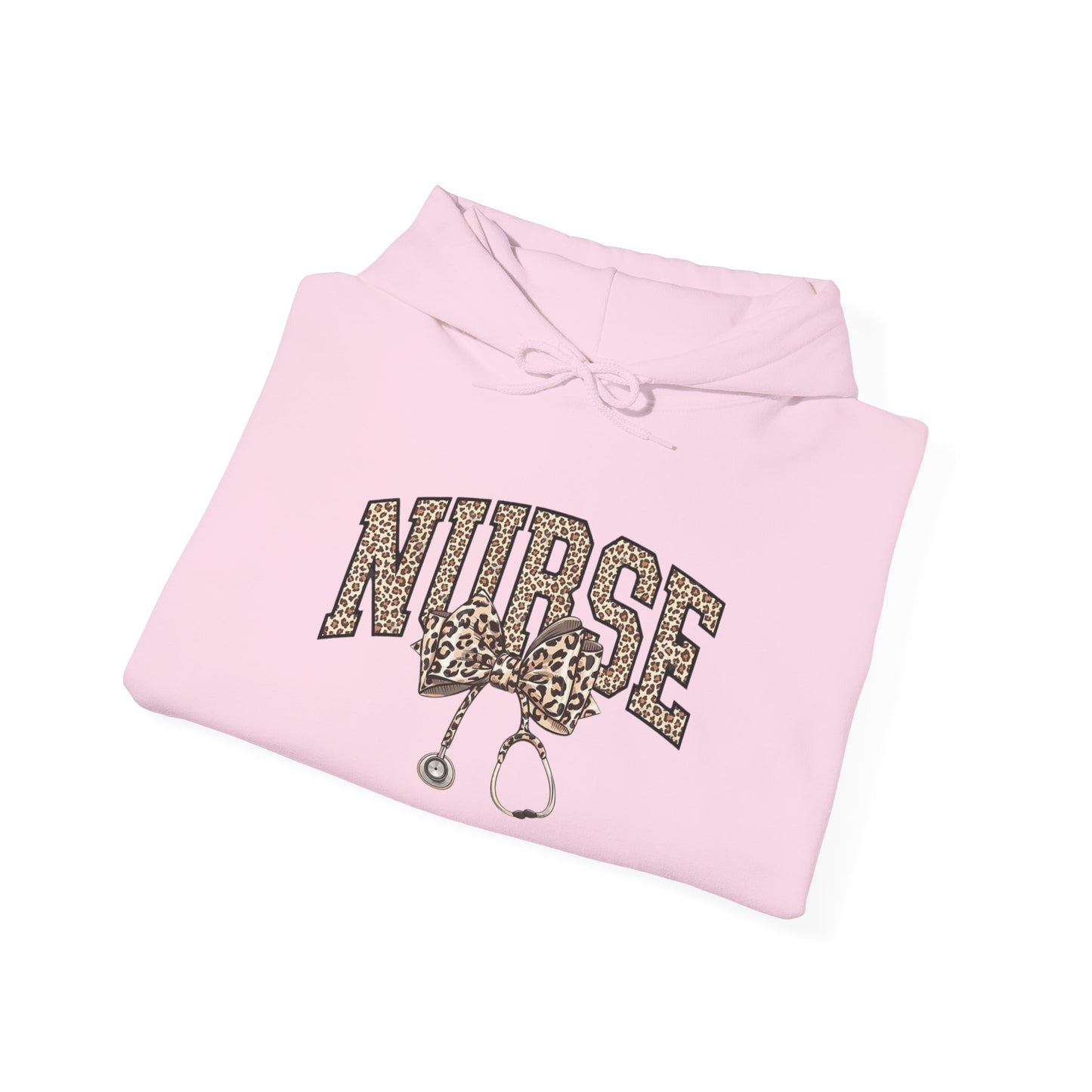 Nurse Leopard Stethoscope Hoodie