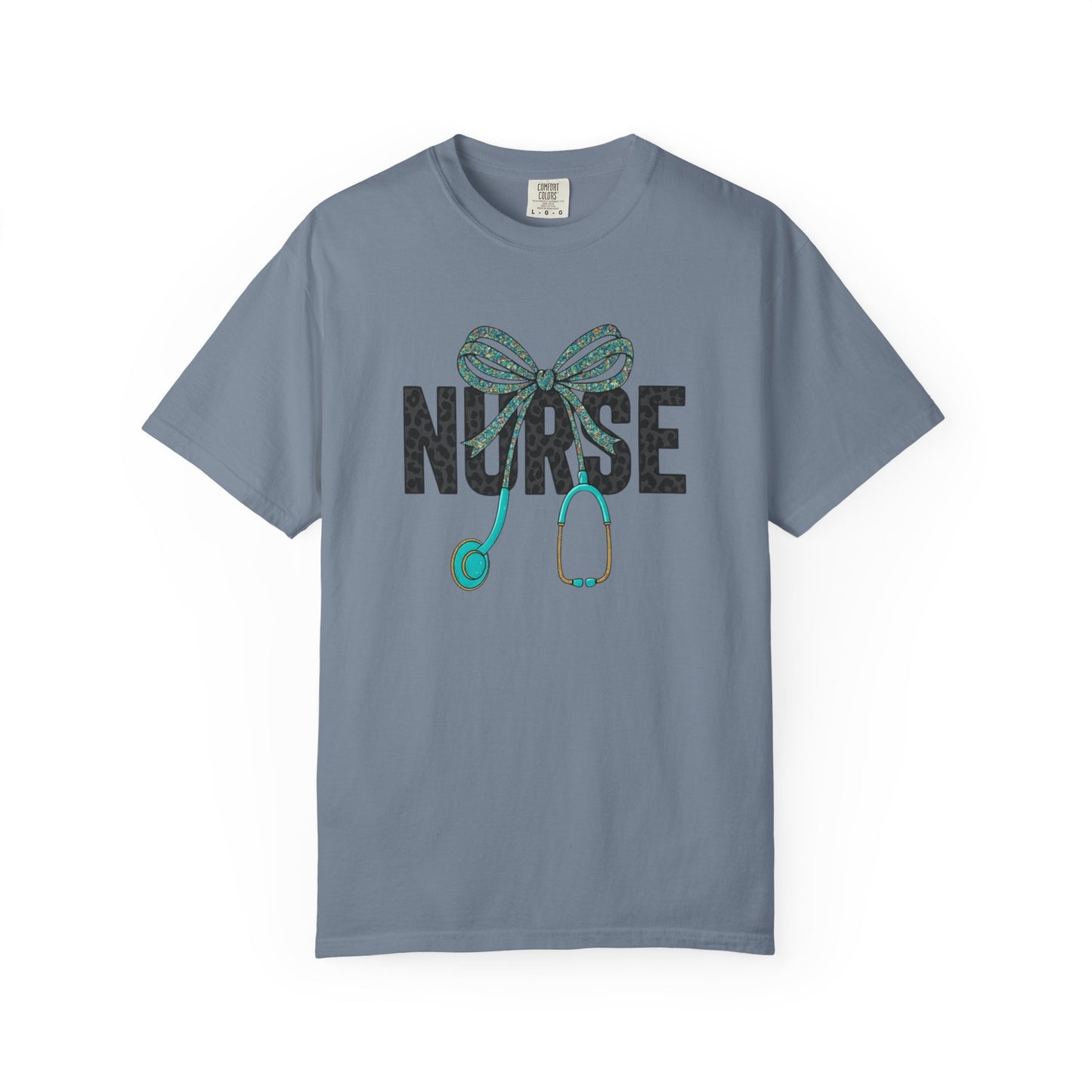 Nurse Stethoscope Bow T-Shirt