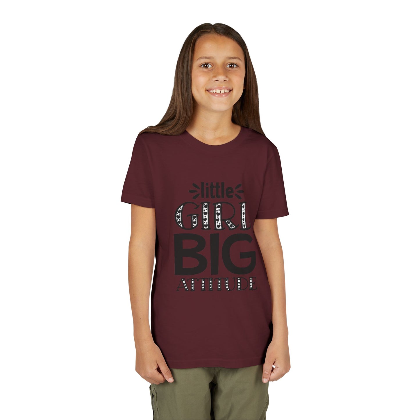 Little Girl Big Attitude Youth Tee