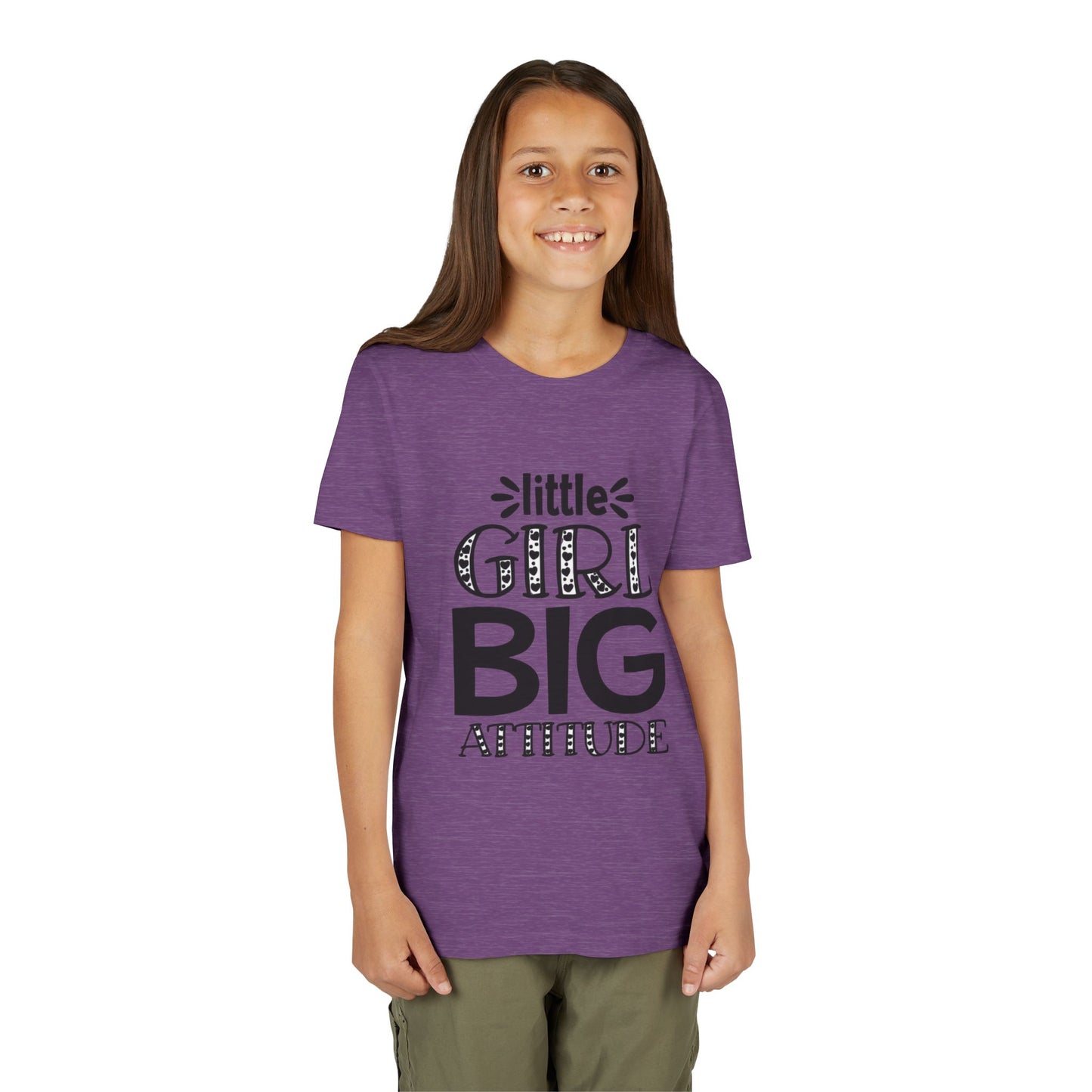 Little Girl Big Attitude Youth Tee