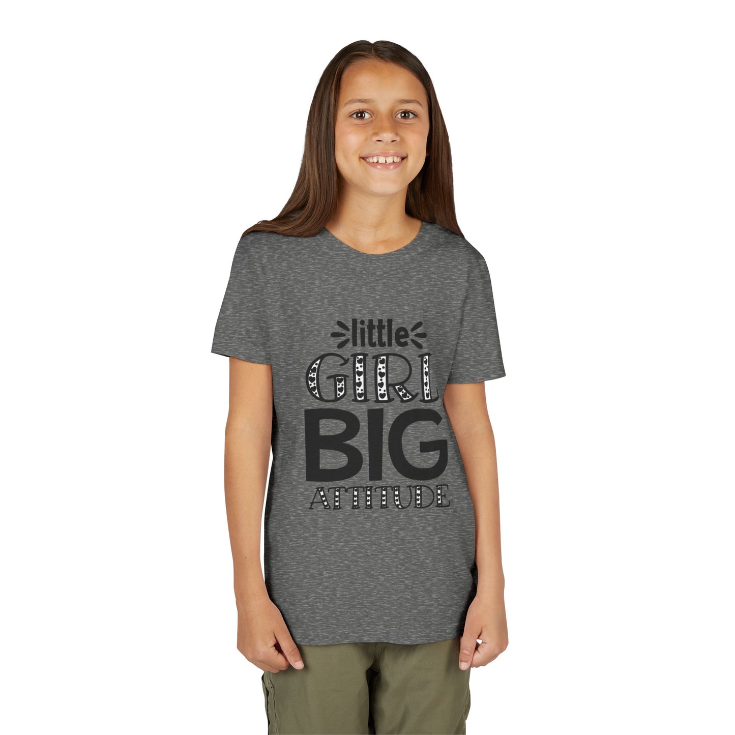 Little Girl Big Attitude Youth Tee