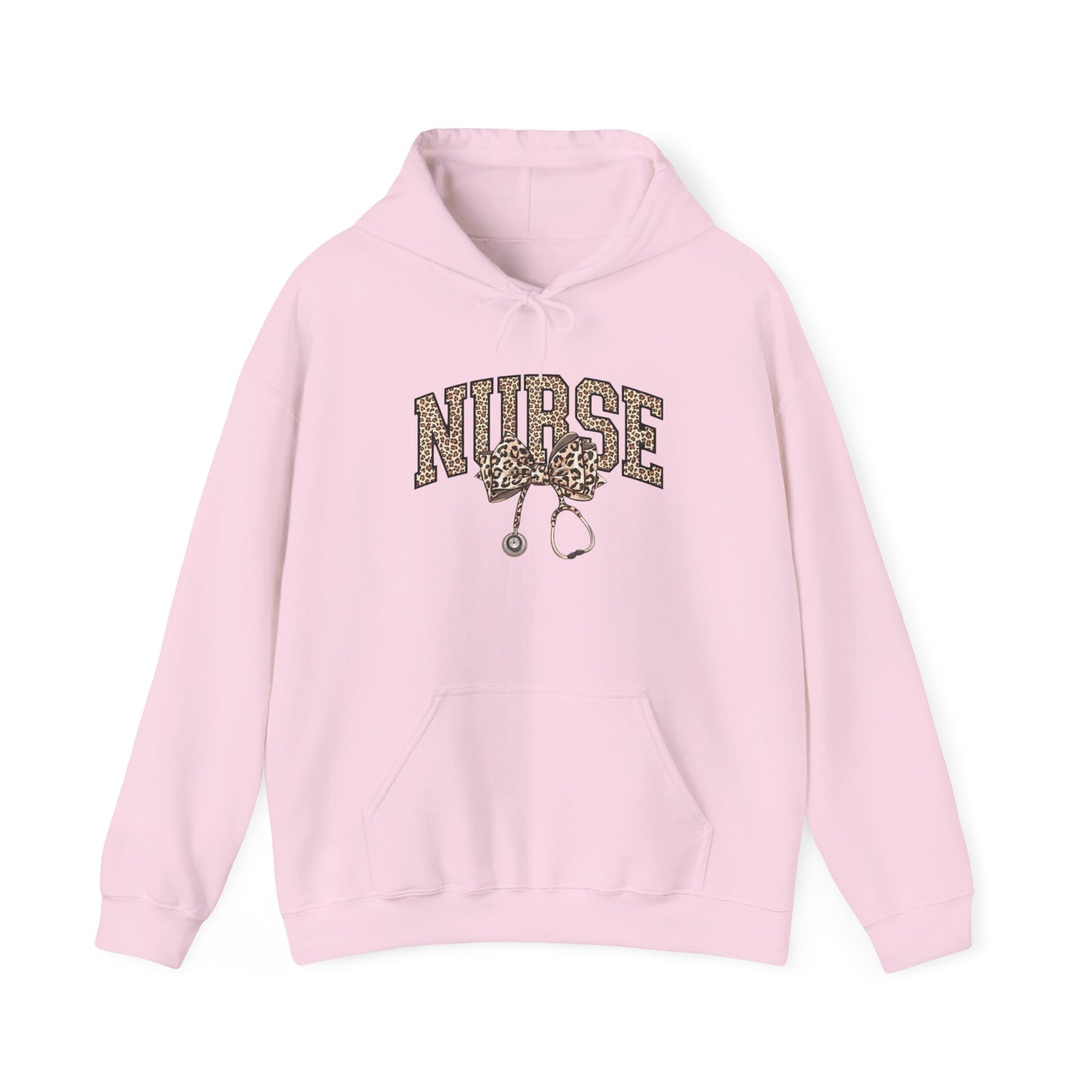 Nurse Leopard Stethoscope Hoodie