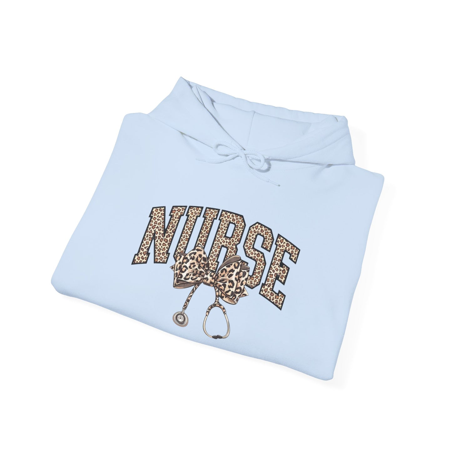Nurse Leopard Stethoscope Hoodie