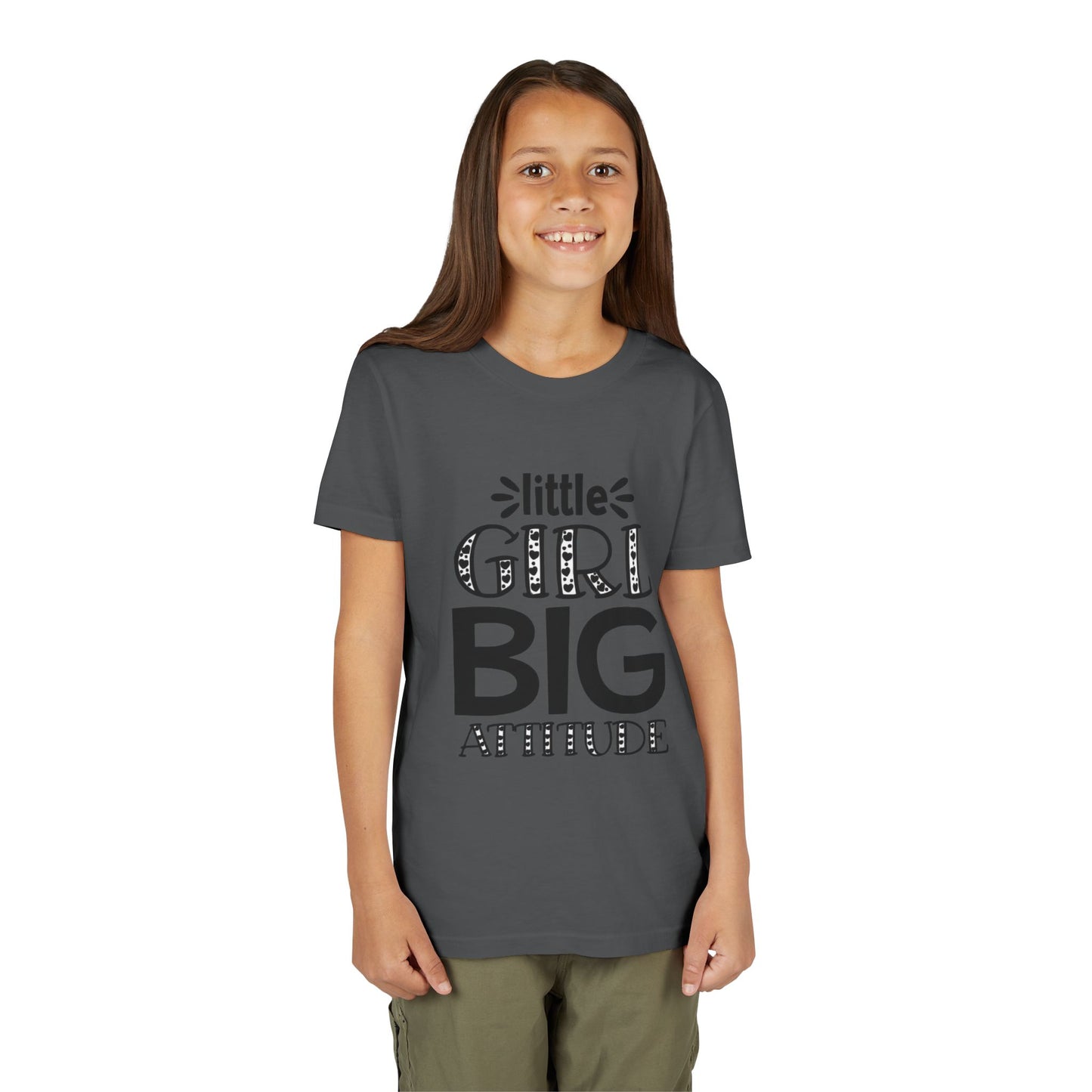 Little Girl Big Attitude Youth Tee