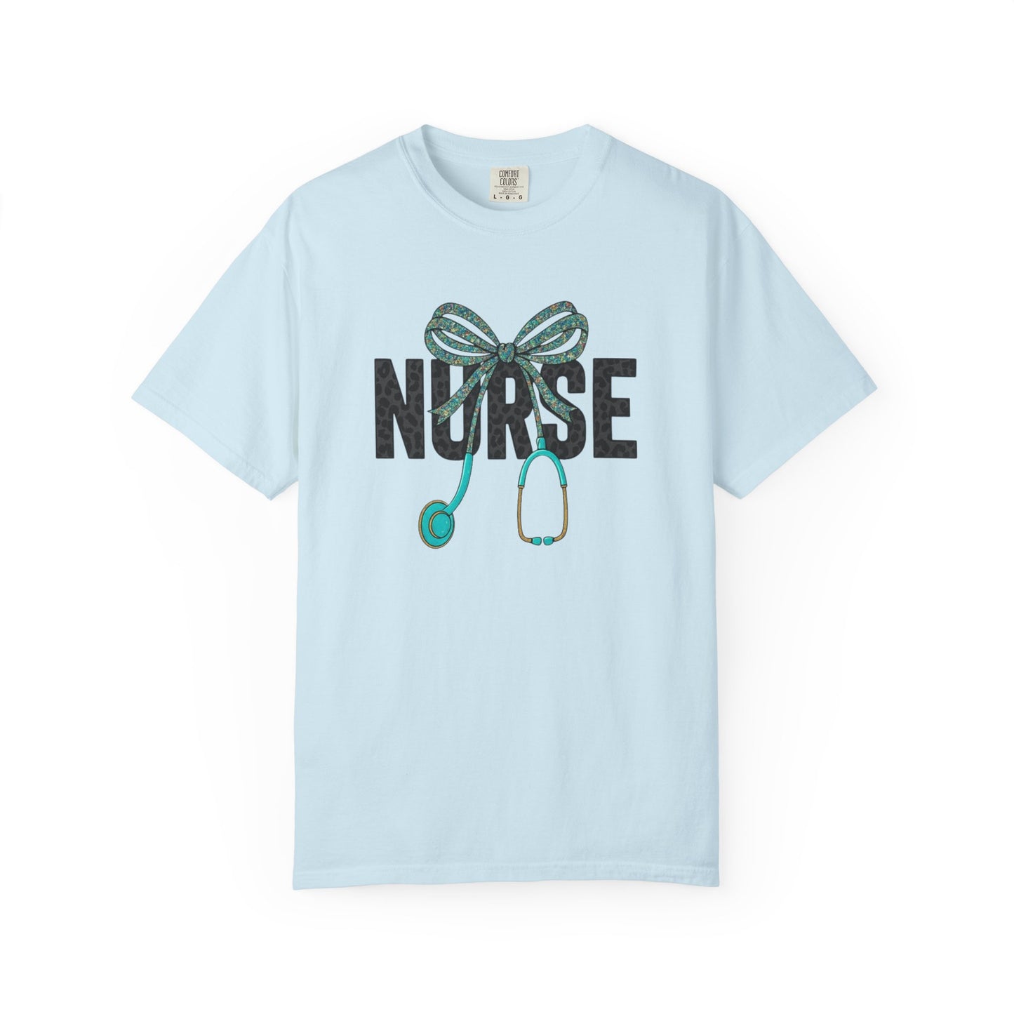 Nurse Stethoscope Bow T-Shirt