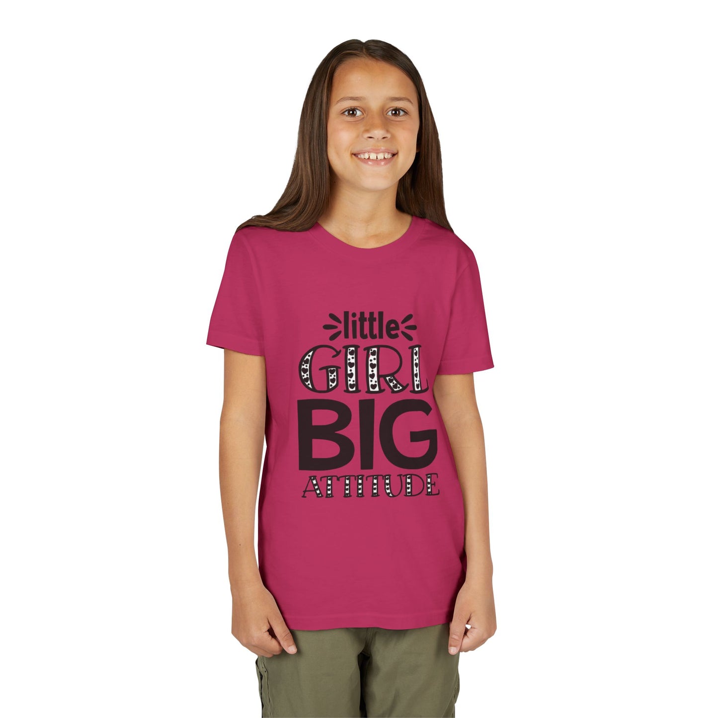 Little Girl Big Attitude Youth Tee