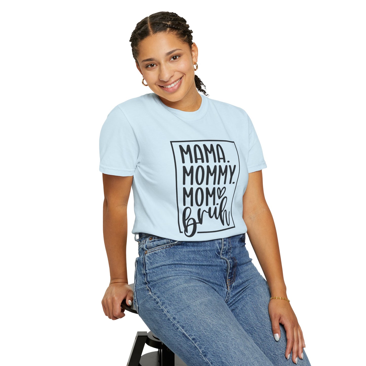 Mommy Mom Bruh T-Shirt — Funny Mama Mom Graphic Tee for New Moms & Mothers' Day