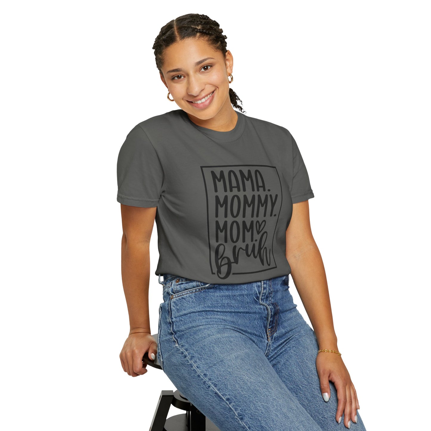 Mommy Mom Bruh T-Shirt — Funny Mama Mom Graphic Tee for New Moms & Mothers' Day