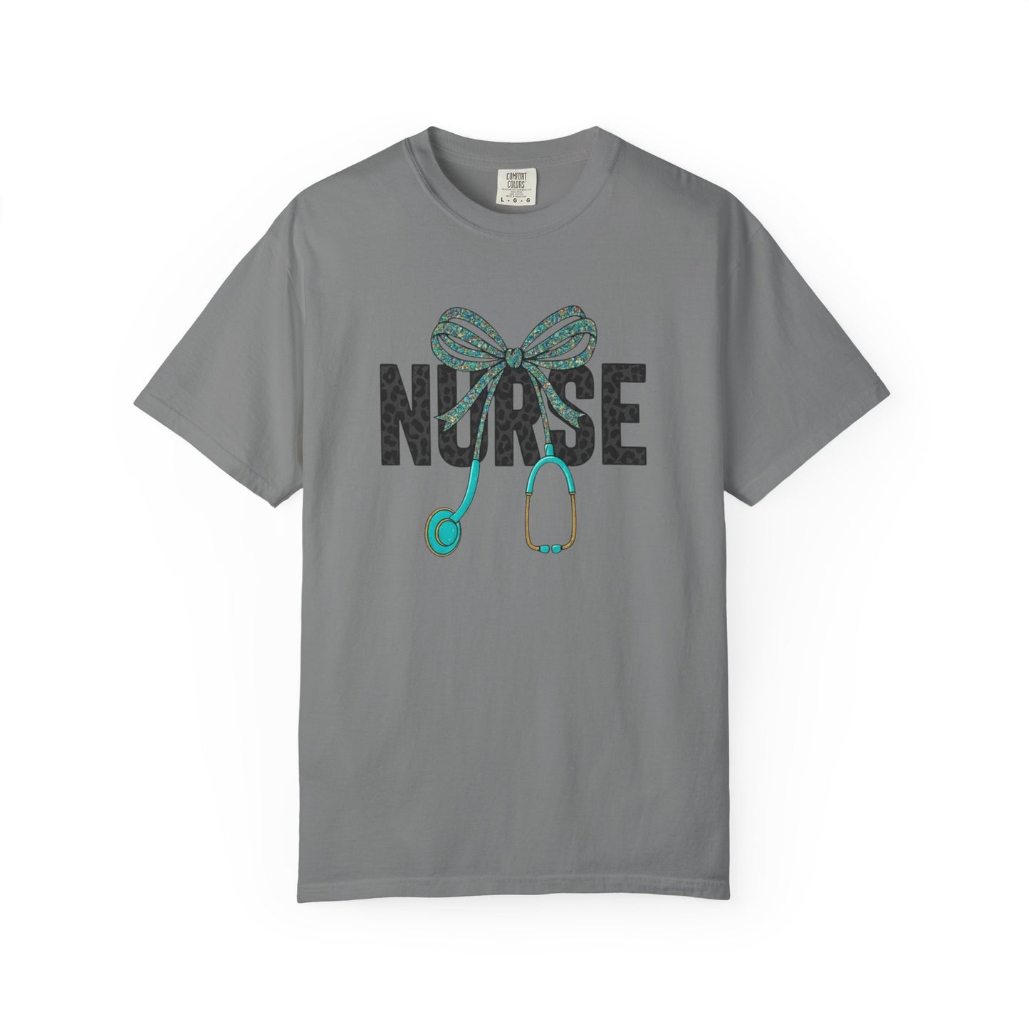 Nurse Stethoscope Bow T-Shirt