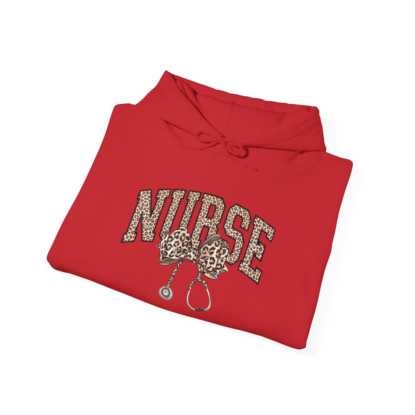 Nurse Leopard Stethoscope Hoodie