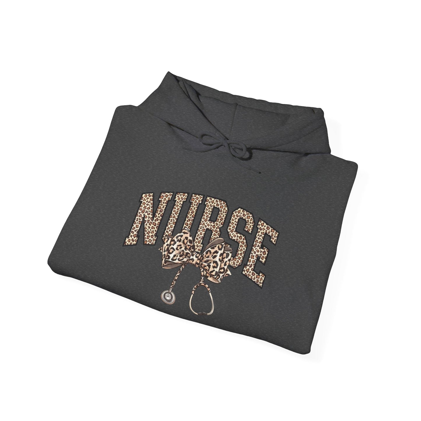 Nurse Leopard Stethoscope Hoodie