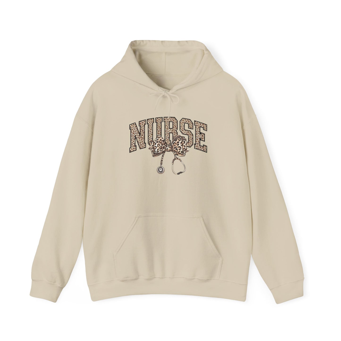 Nurse Leopard Stethoscope Hoodie