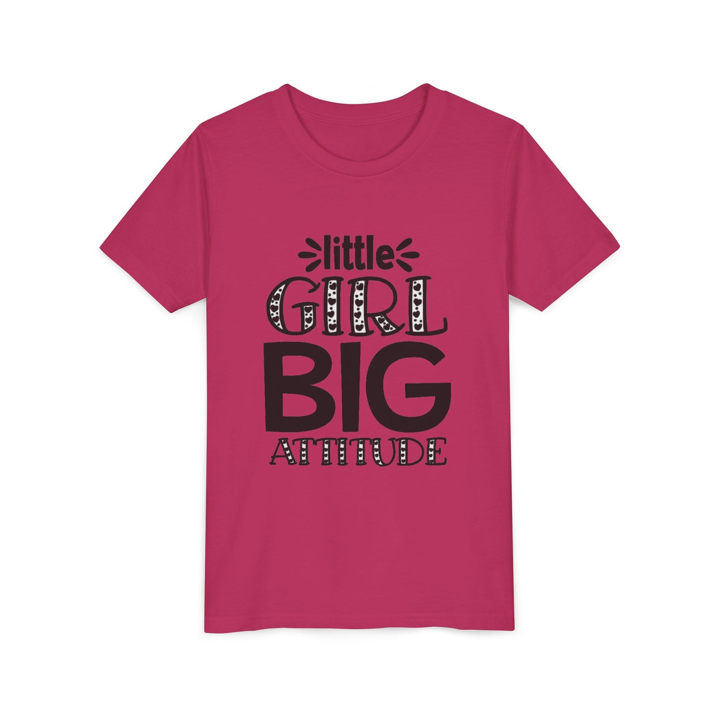 Little Girl Big Attitude Youth Tee