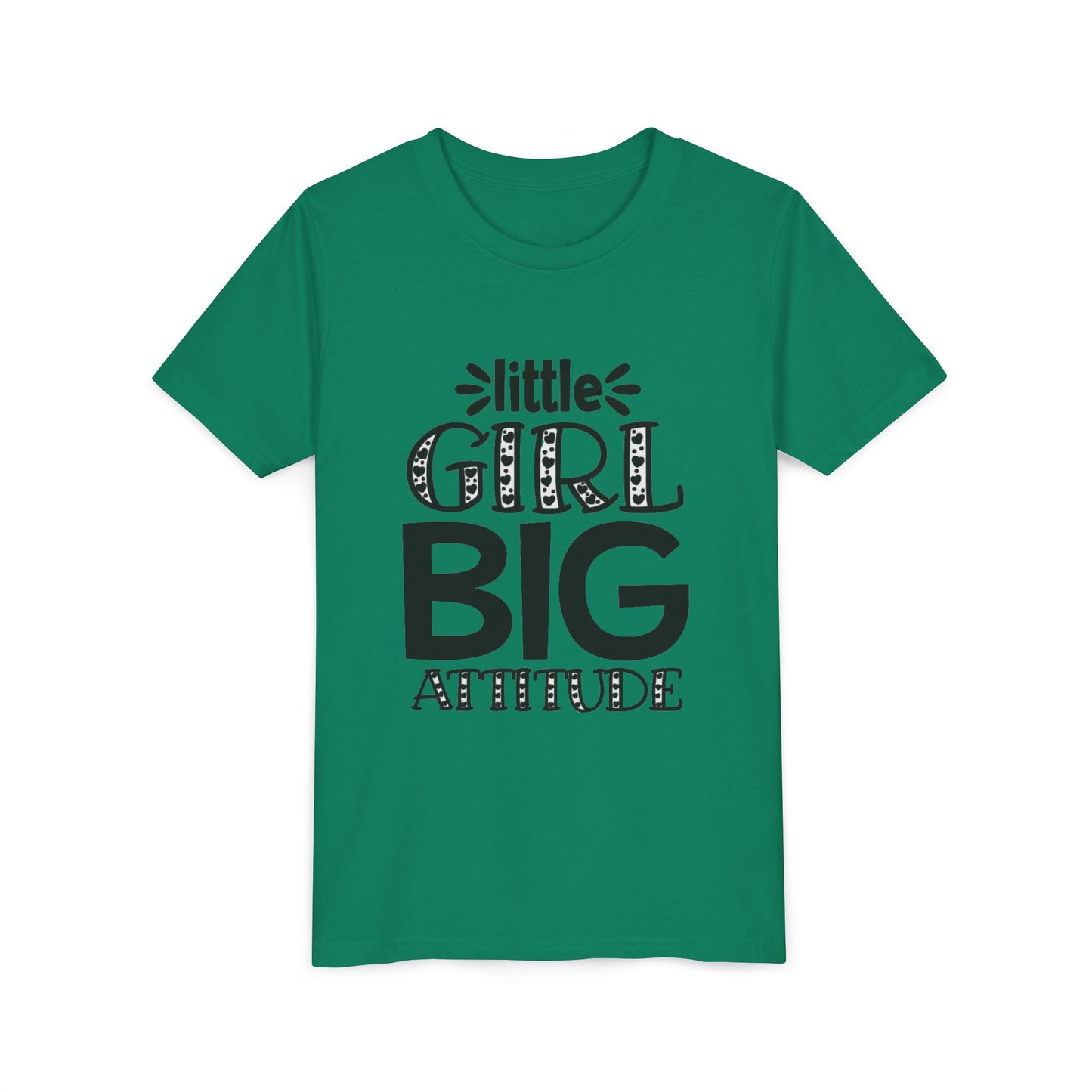 Little Girl Big Attitude Youth Tee