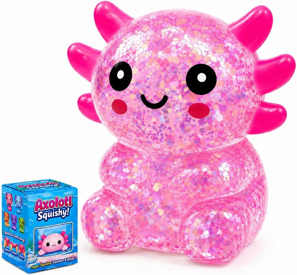 Tibberly Axolotl Squishy Stress Toy
