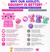 Tibberly Axolotl Squishy Stress Toy