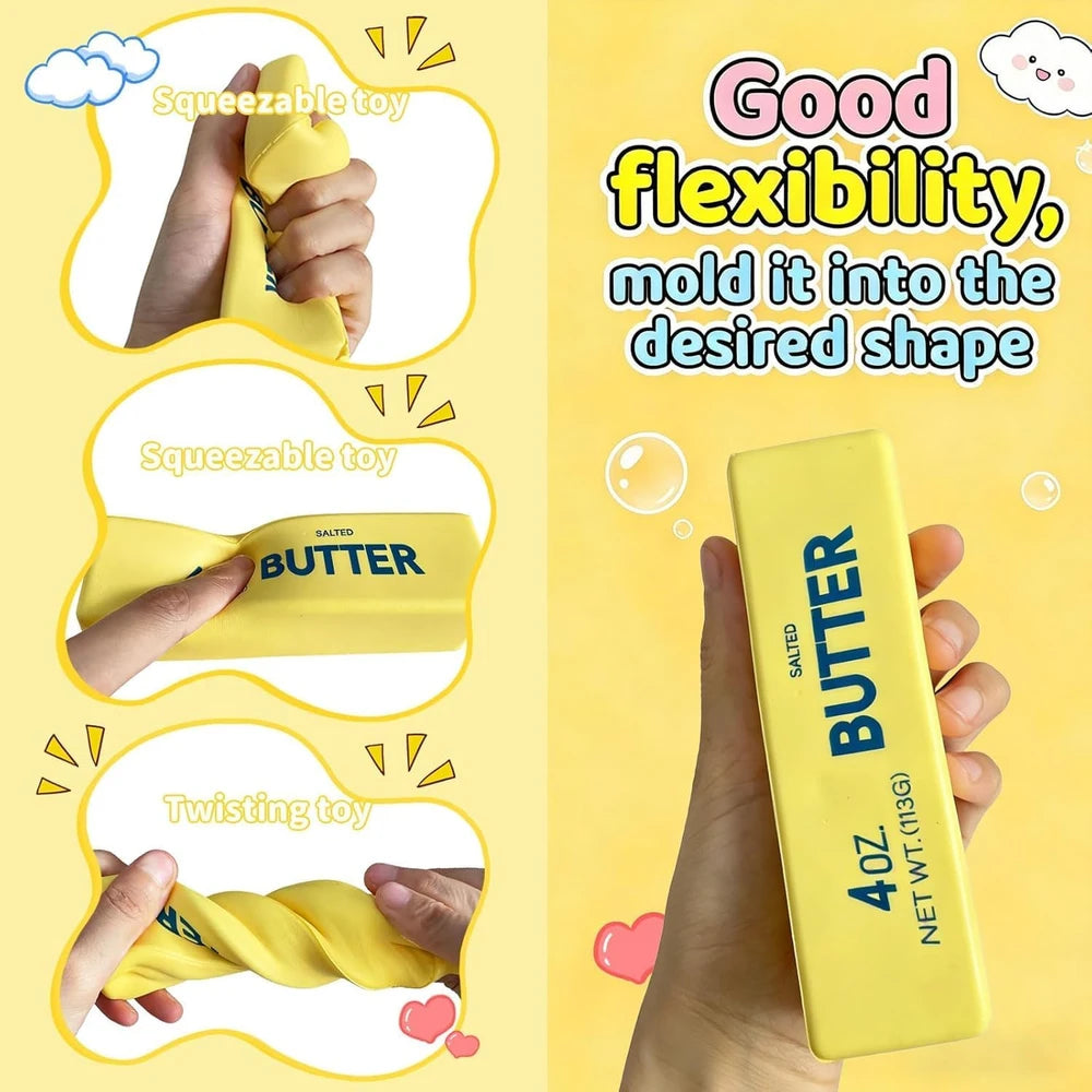 Slow Rising Butter Squeeze Toy