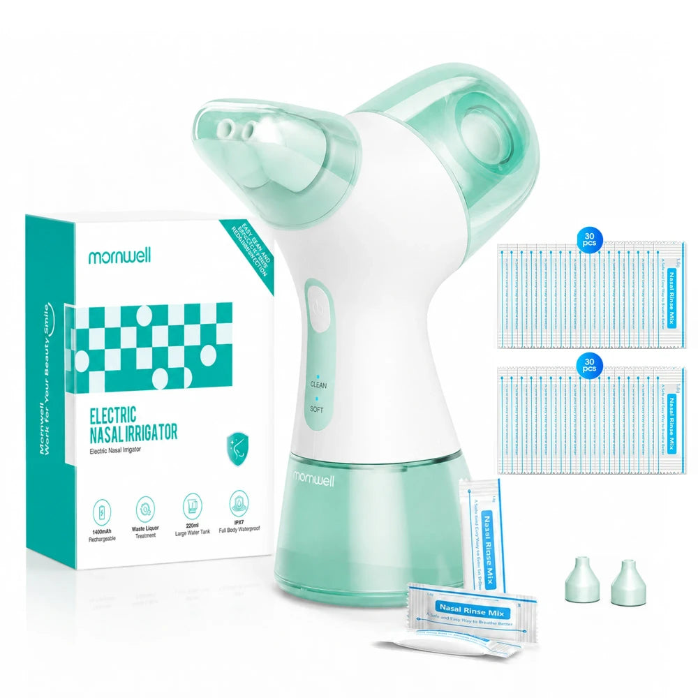 Electric Nasal Irrigation System for Allergy Relief