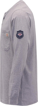 BOCOMAL Flame Resistant Henley Shirt