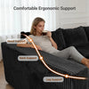 Claiks U-Shaped Modular Corduroy Sofa