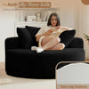 Oversized Corduroy Round Lounge Chair