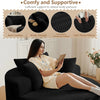 Oversized Corduroy Round Lounge Chair