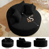 Oversized Corduroy Round Lounge Chair