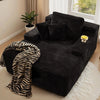 Ovios Faux Fur Chaise Lounge Chair