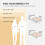 Bedsure White Fleece Throw Blanket