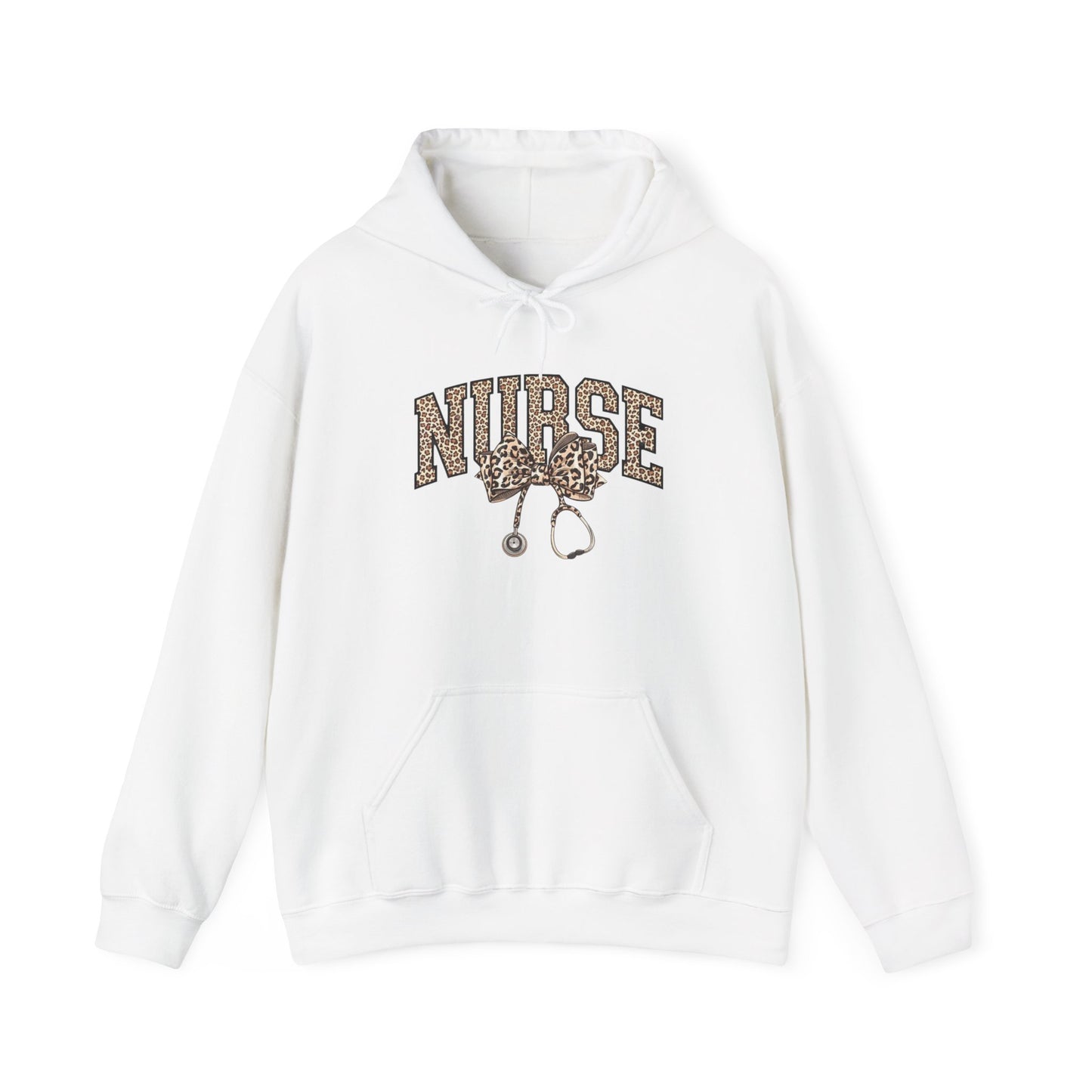 Nurse Leopard Stethoscope Hoodie