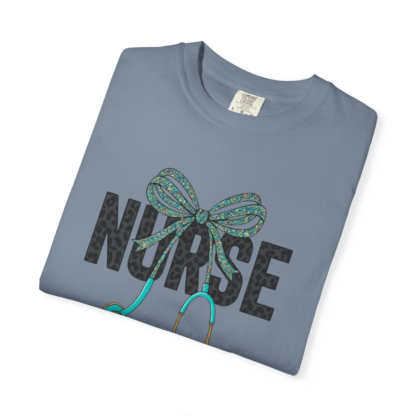 Nurse Stethoscope Bow T-Shirt