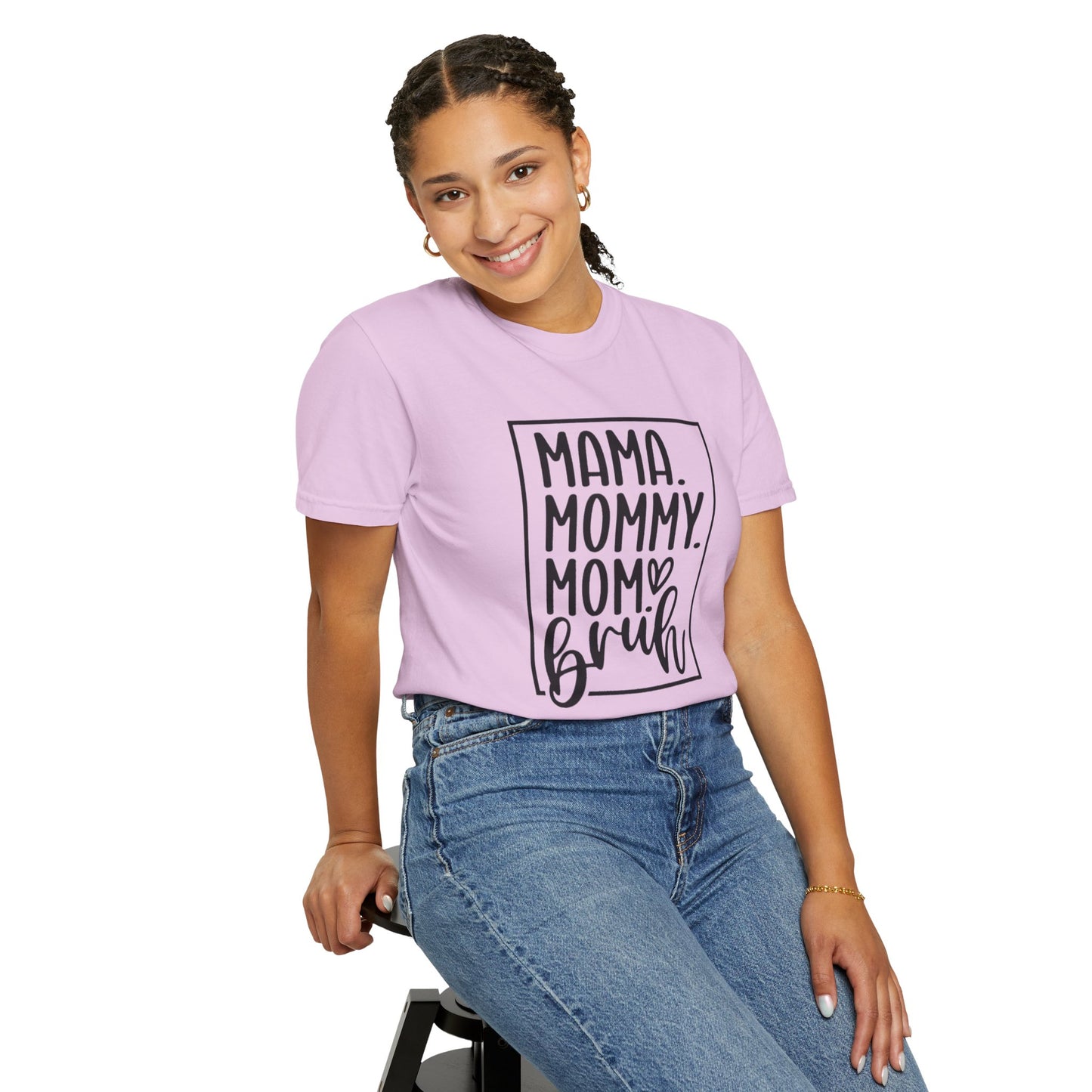 Mommy Mom Bruh T-Shirt — Funny Mama Mom Graphic Tee for New Moms & Mothers' Day