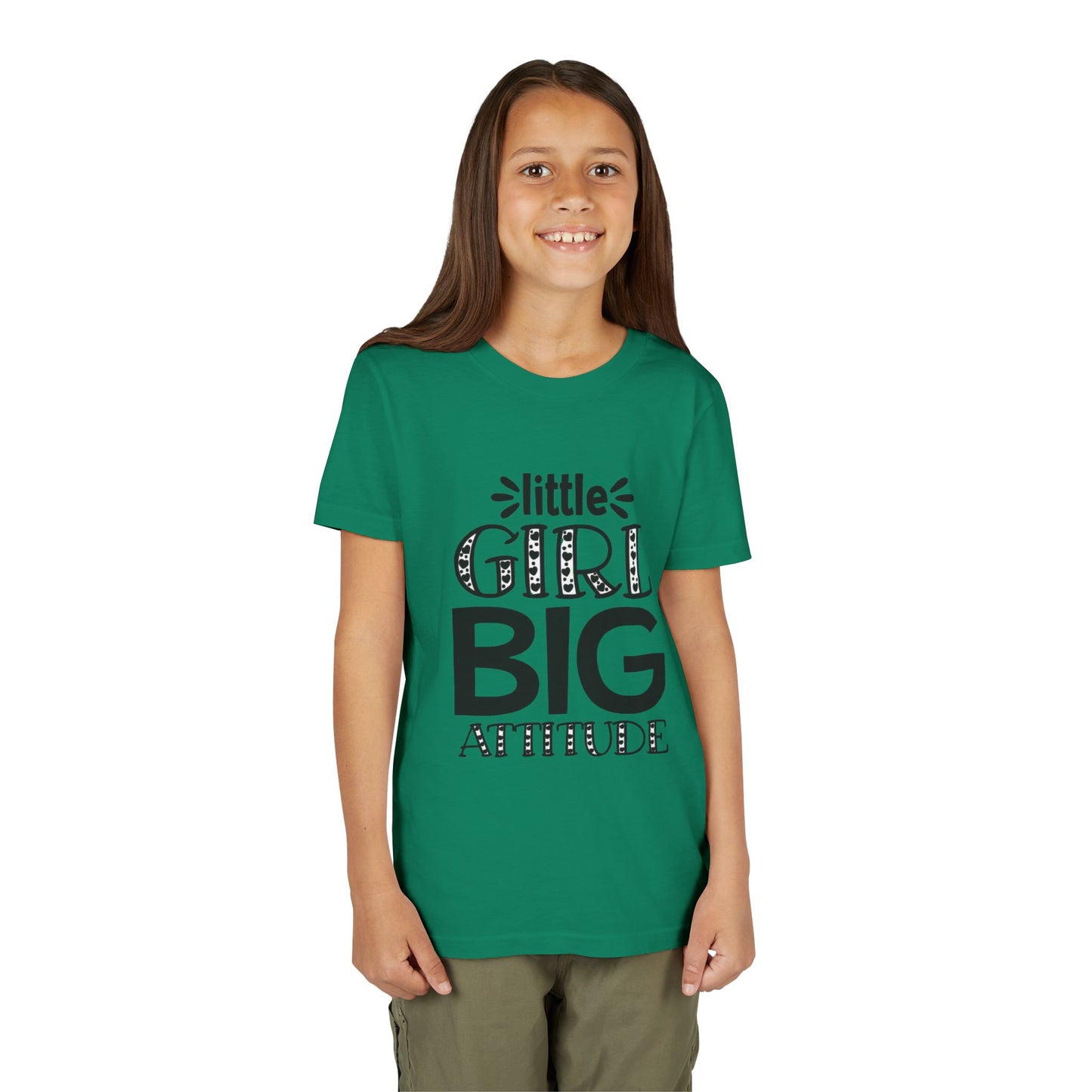 Little Girl Big Attitude Youth Tee
