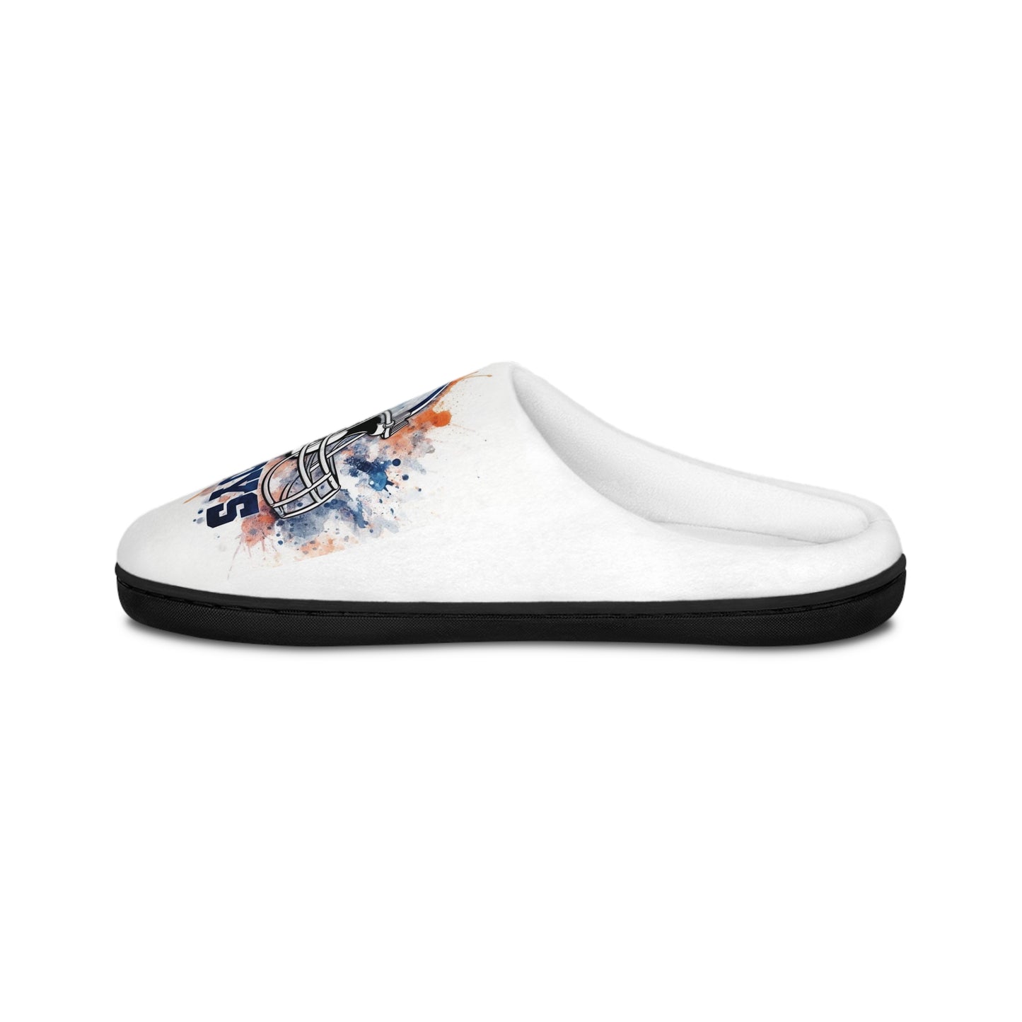 Subtle Team-Inspired Flannel Fleece Women's Indoor Slippers | Cozy Non-Slip Lounge Shoes