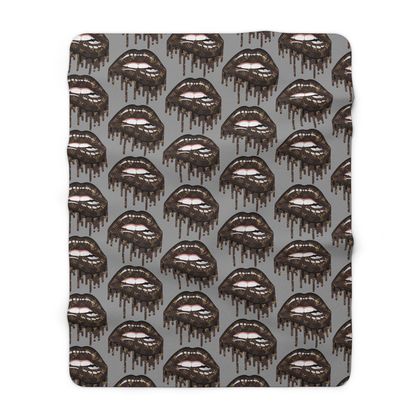 Cozy Plush Sherpa Fleece Blanket | Velvety Printed Front, Fluffy Backing