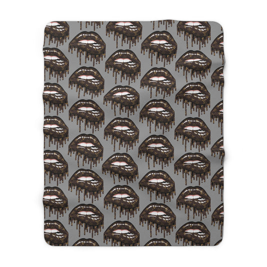 Cozy Plush Sherpa Fleece Blanket | Velvety Printed Front, Fluffy Backing