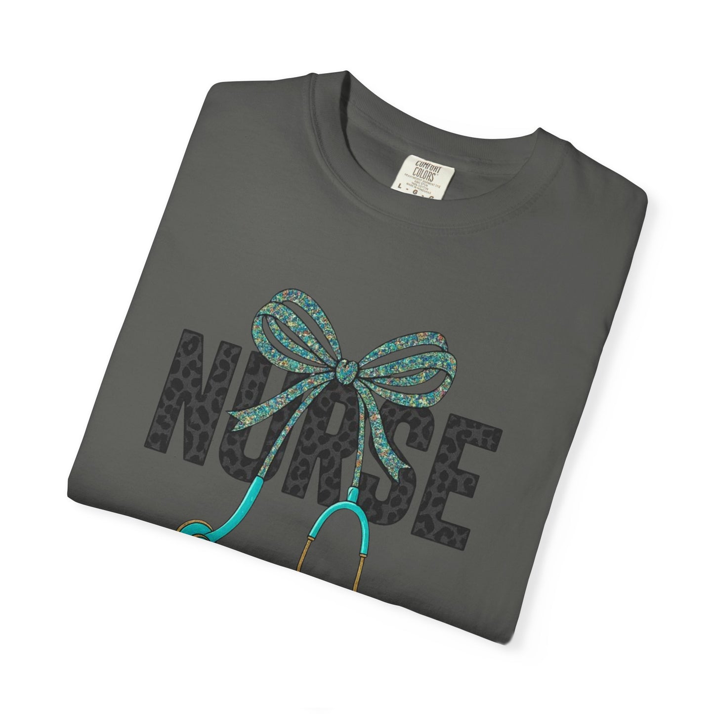 Nurse Stethoscope Bow T-Shirt