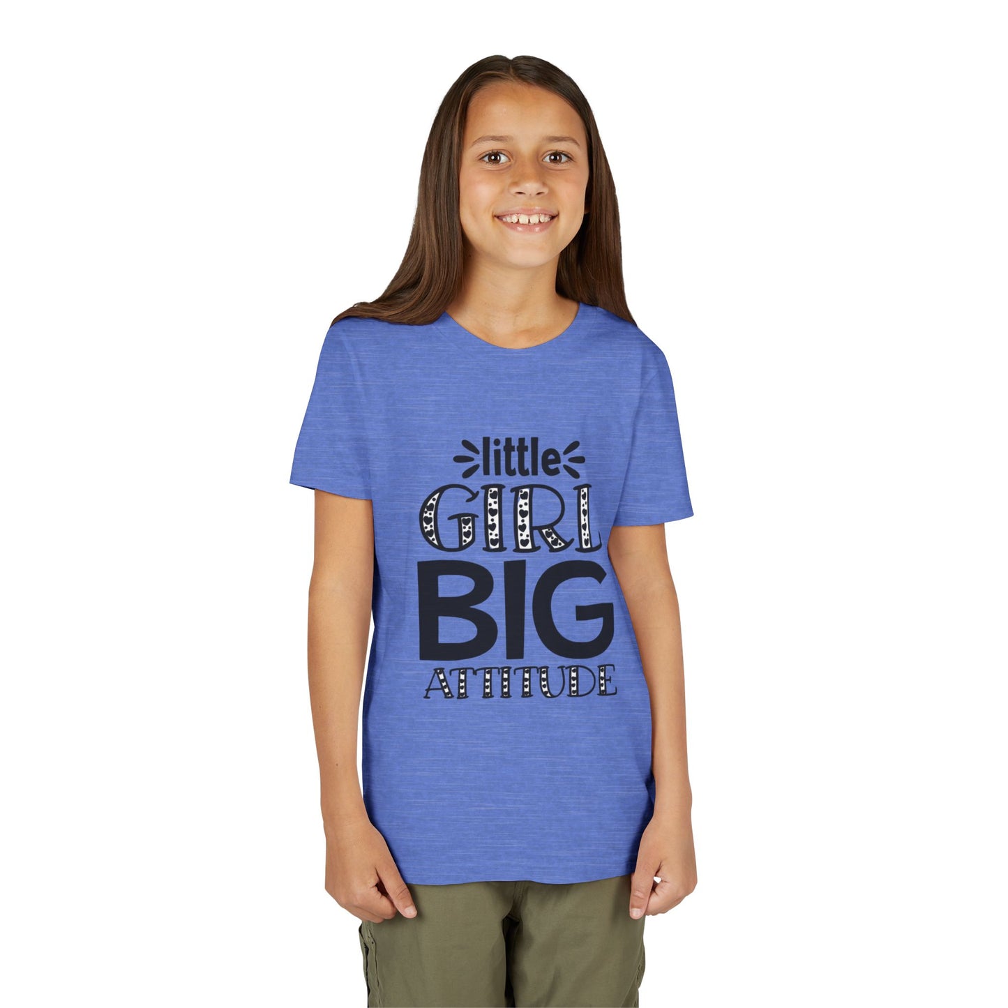 Little Girl Big Attitude Youth Tee