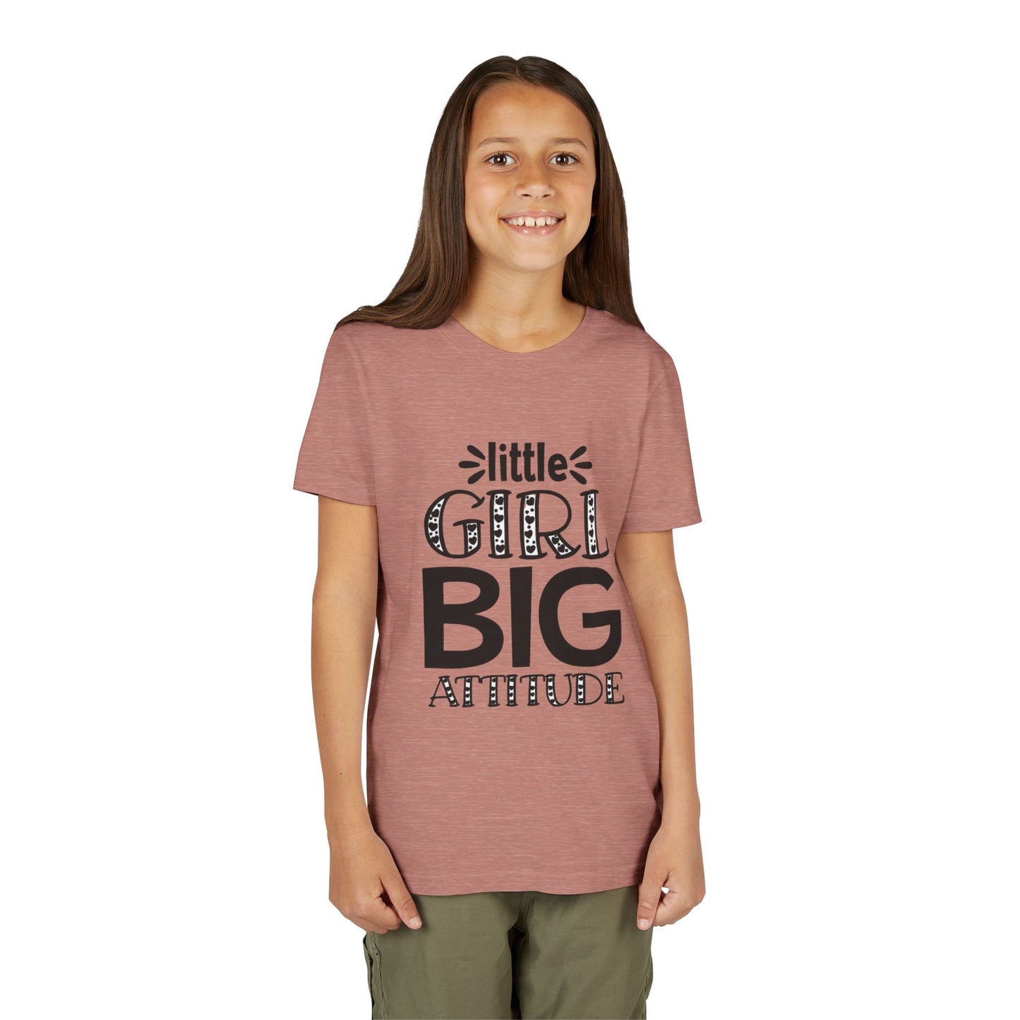 Little Girl Big Attitude Youth Tee