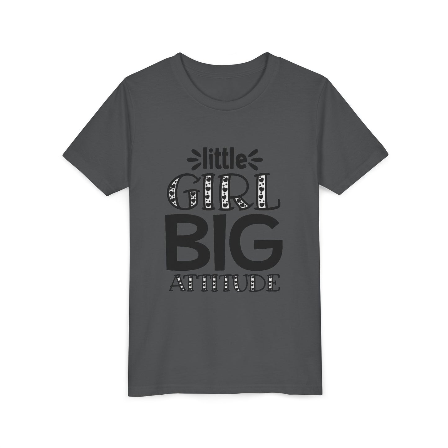 Little Girl Big Attitude Youth Tee