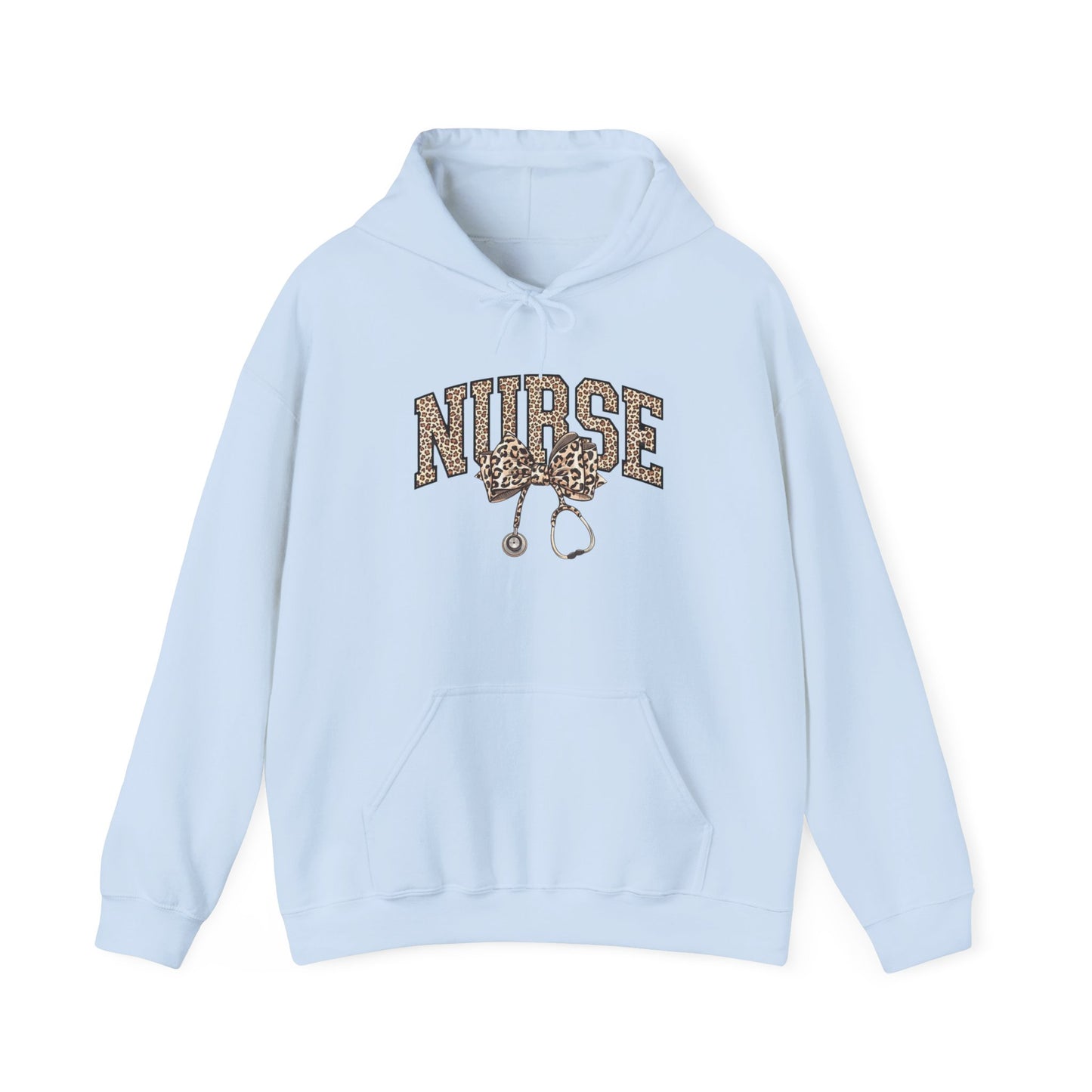 Nurse Leopard Stethoscope Hoodie