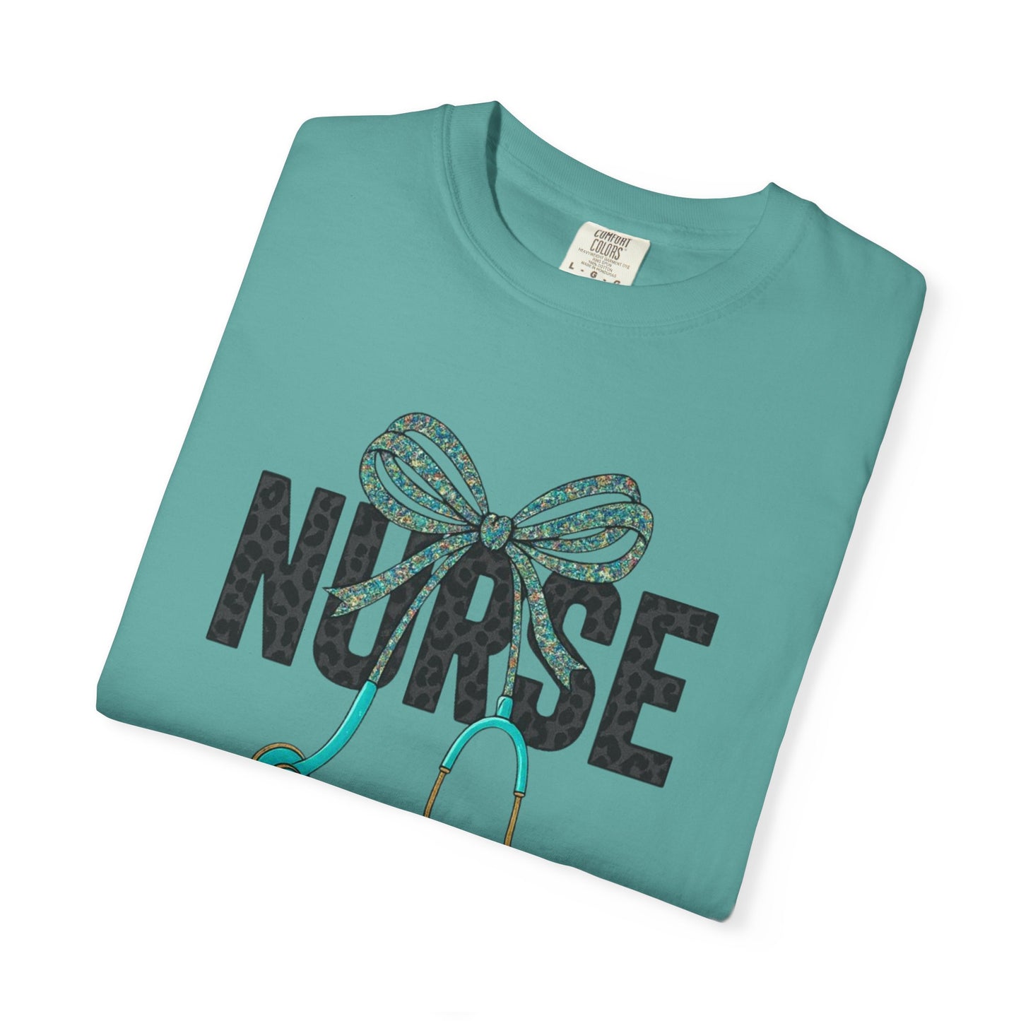 Nurse Stethoscope Bow T-Shirt