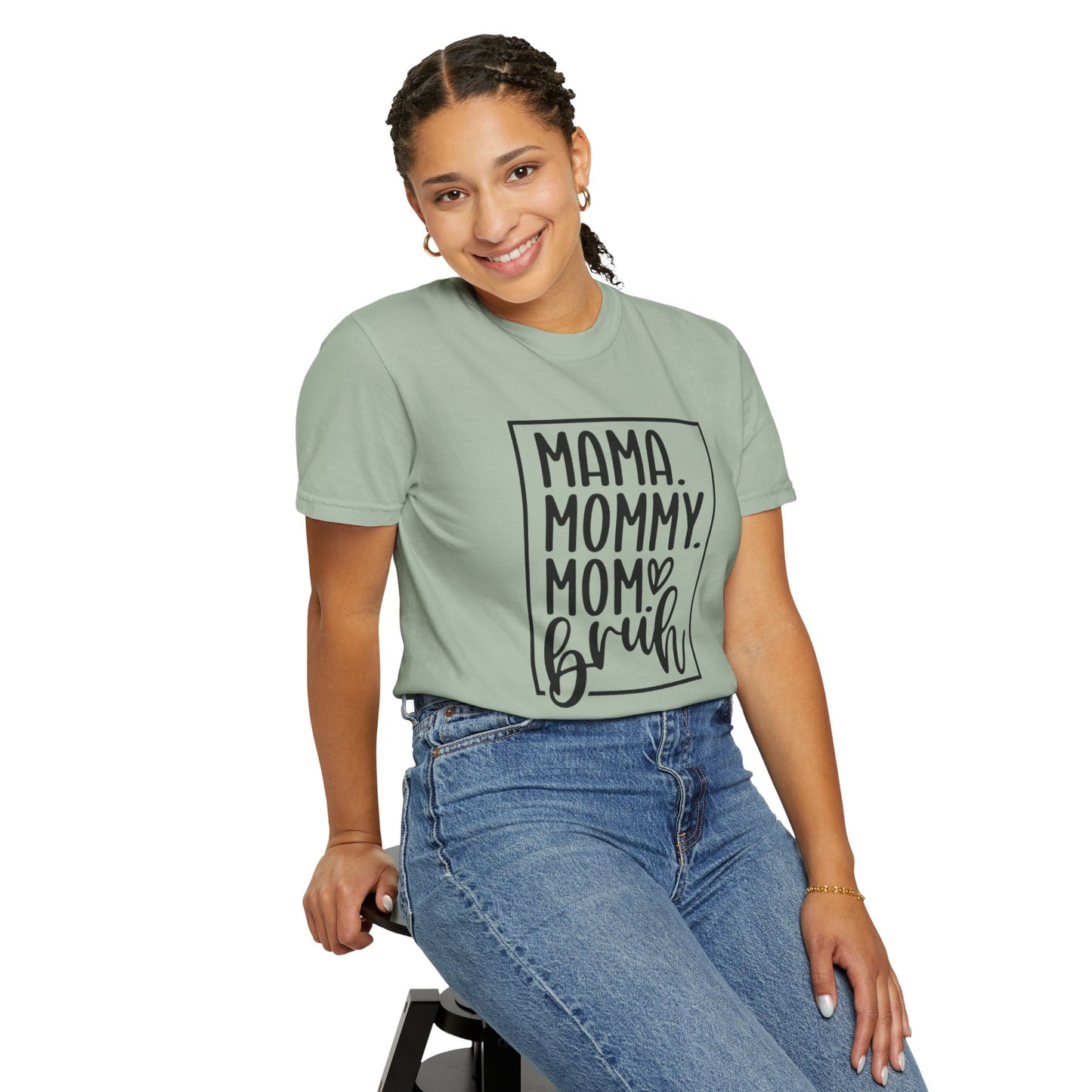 Mommy Mom Bruh T-Shirt — Funny Mama Mom Graphic Tee for New Moms & Mothers' Day