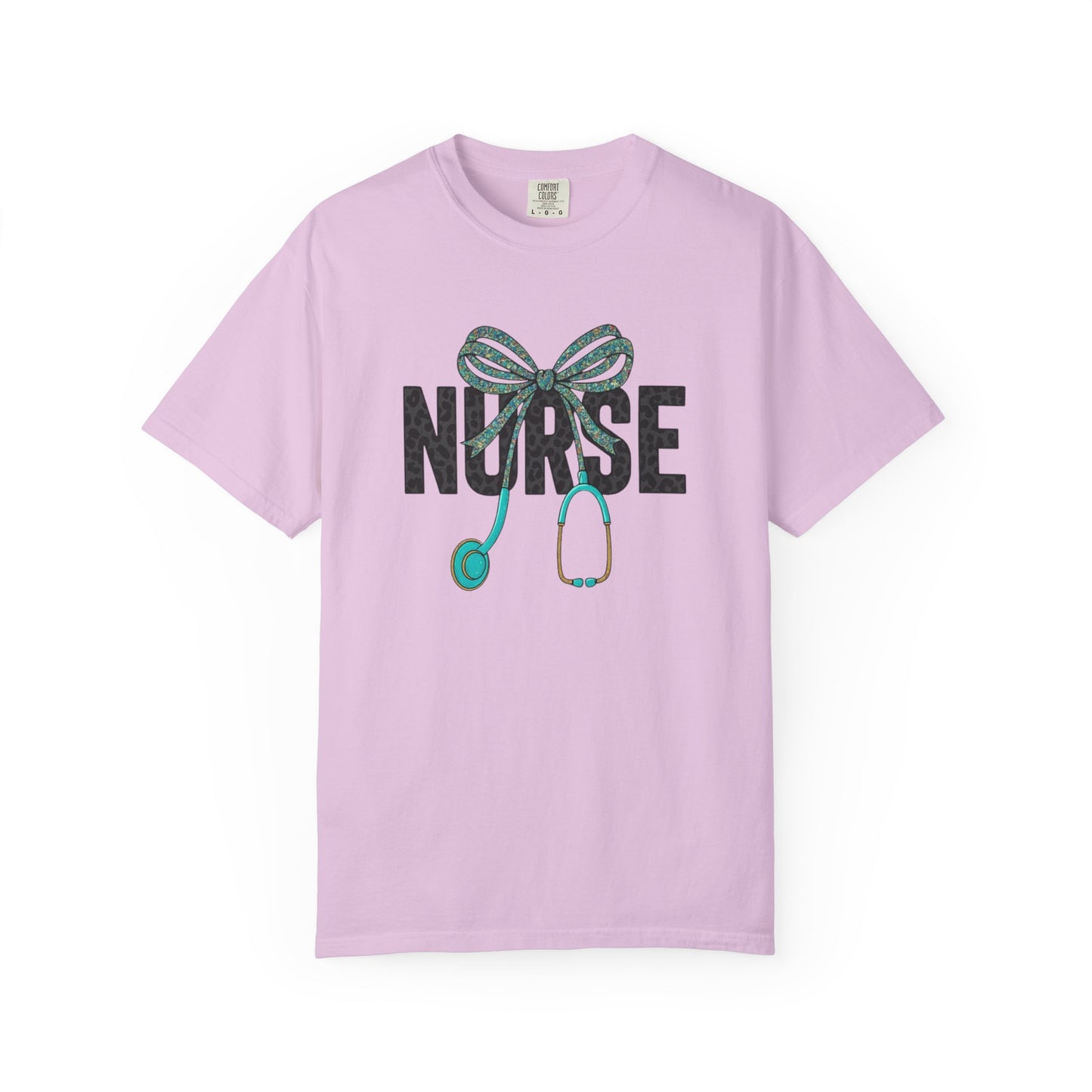 Nurse Stethoscope Bow T-Shirt