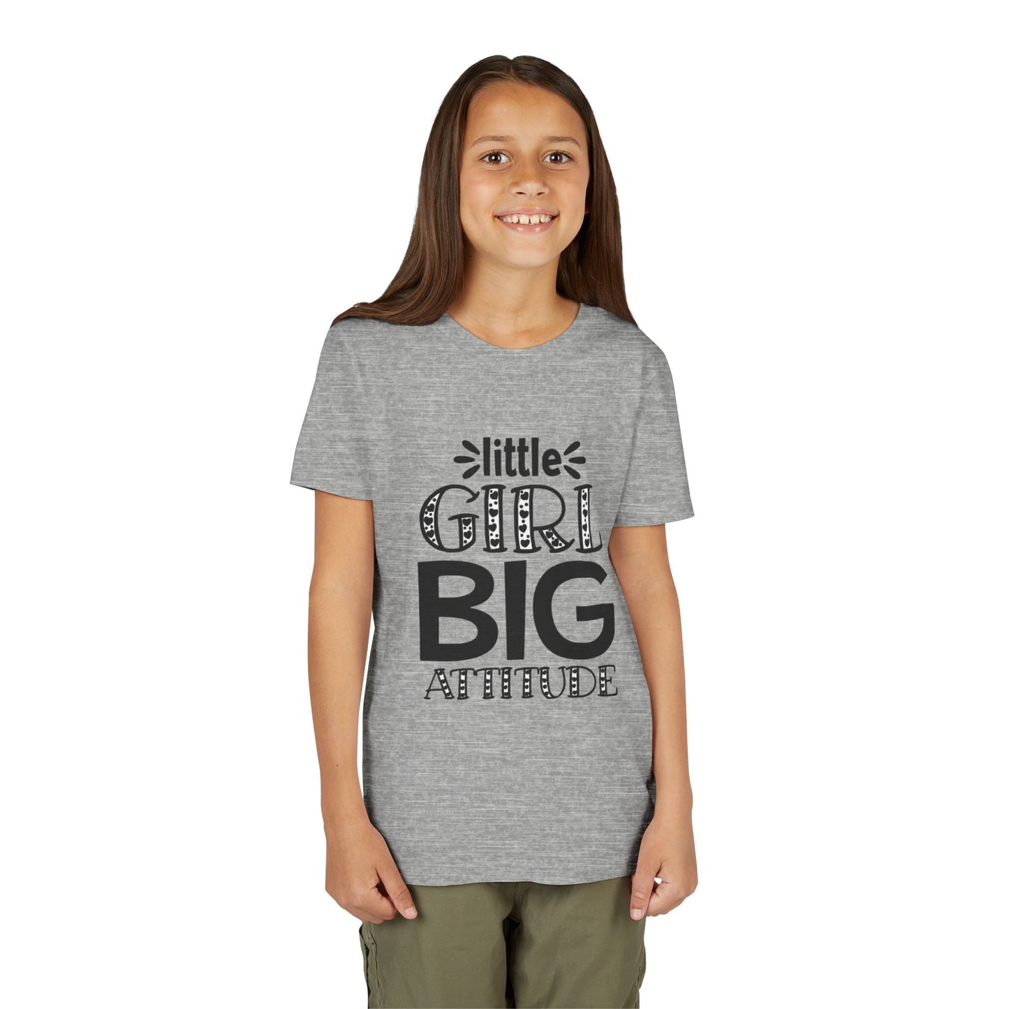 Little Girl Big Attitude Youth Tee