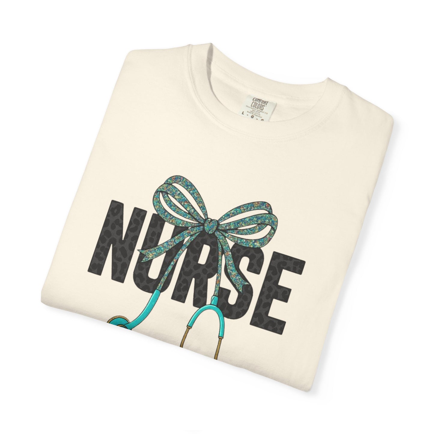 Nurse Stethoscope Bow T-Shirt