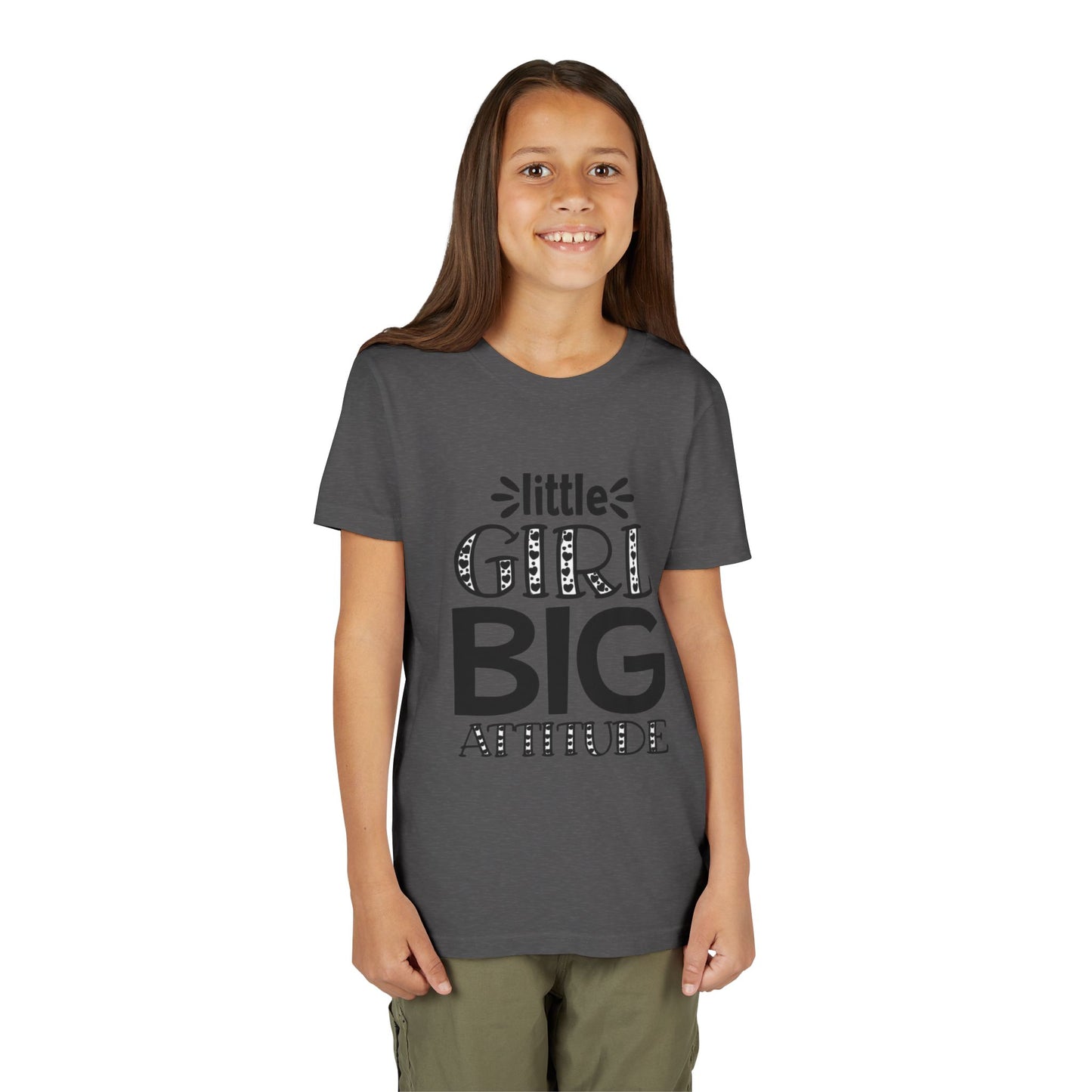 Little Girl Big Attitude Youth Tee